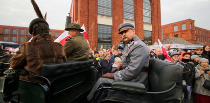 Święto Niepodległości w Łodzi. Będzie msza w archikatedrze, defilada i Józef Piłsudski na pikniku. Zobacz, gdzie spotkasz Marszałka