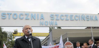 Kaczyński: Przez Tuska upadły stocznie