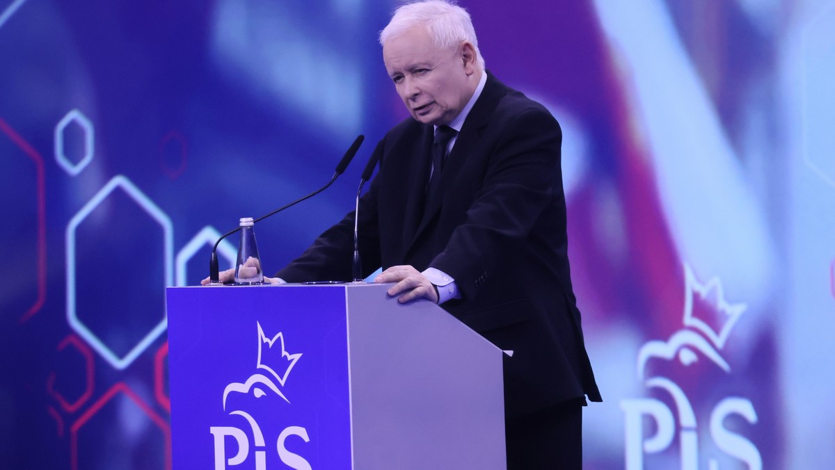 Prezes PiS Jarosław Kaczyński