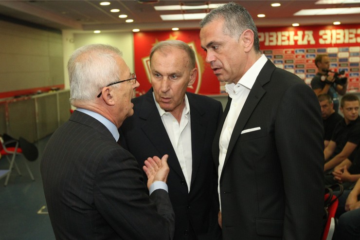 Dragan Džajić, Svetozar Mijailović i Zvezdan Terzić