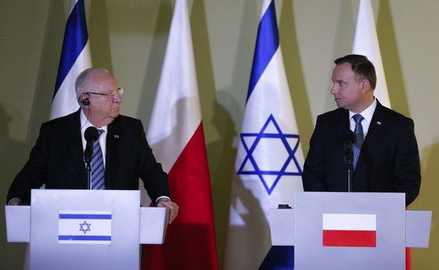 Spotkanie prezydentów Polski i Izraela. Duda: Nie boję się mówić, że były zachowania Polaków, które trzeba potępić