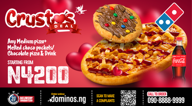 Feel the love with Crustos this Valentine Season!