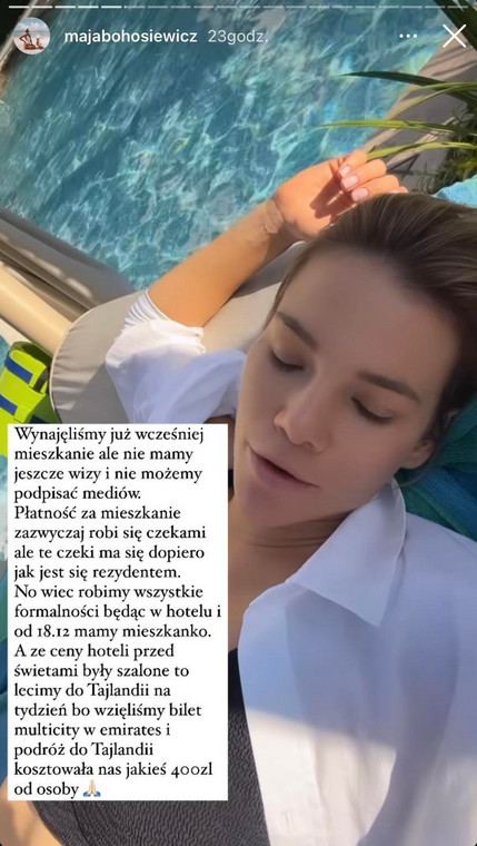 Maja Bohosiewicz wynajęła mieszkanie w Dubaju