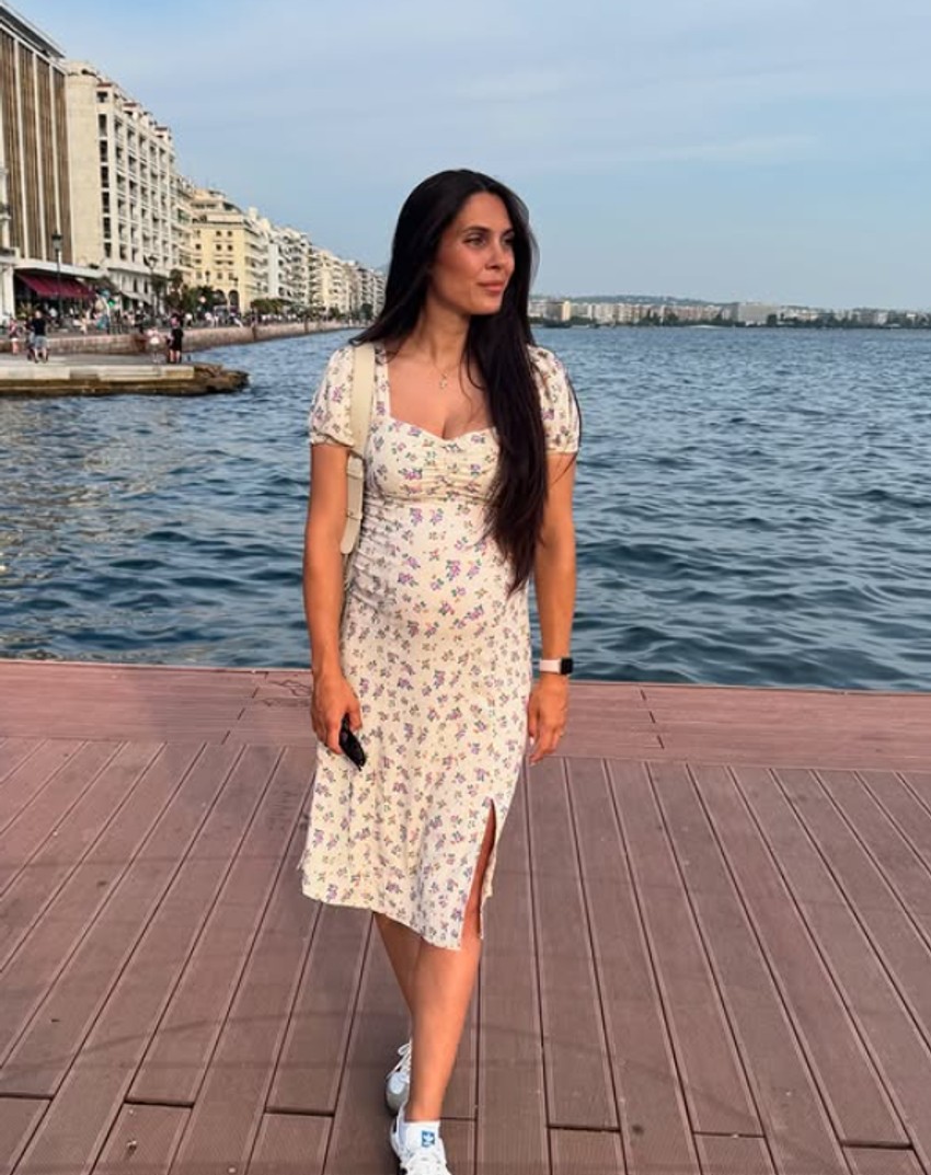 Milica Mandić u sedmom mesecu trudnoće