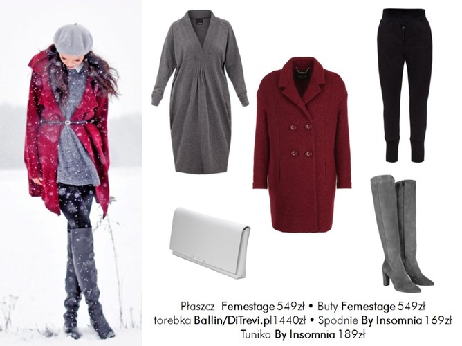 Świąteczna czerwień. STYLIZACJE