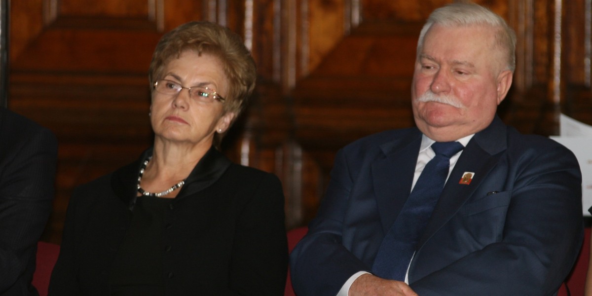 Lech Wałęsa i Danuta Wałęsa