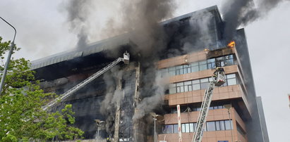 Spłonęło centrum biznesowe w zachodniej części Moskwy. Służby nie wykluczają podpalenia. Minister Sytuacji Nadzwyczajnych po przybyciu na miejsce dostał zawału