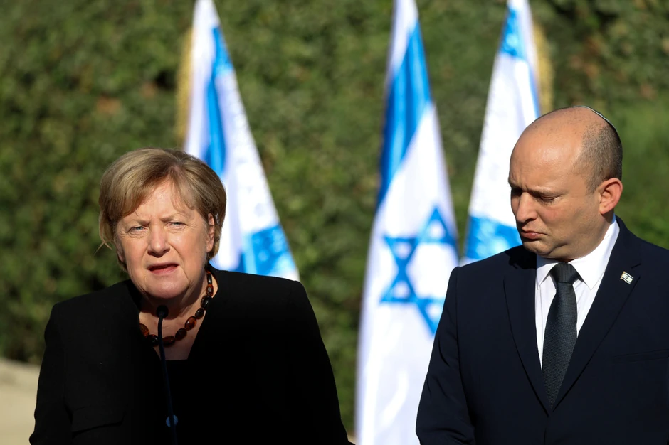 Angela Merkel i Naftali Benet