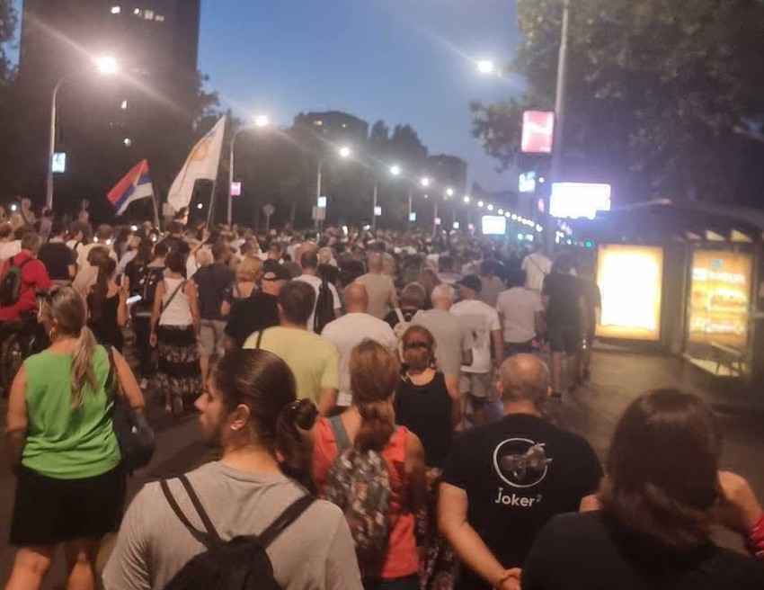 protest blokada novi beograd