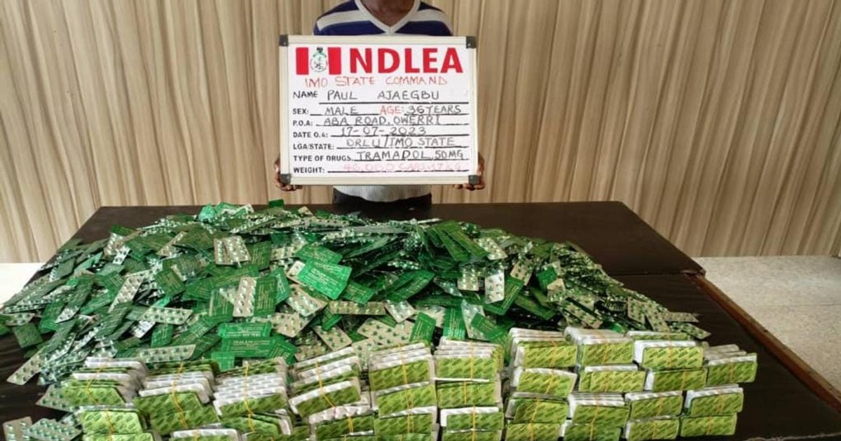 NDLEA intercepts ₦3.7bn worth of Tramadol in Lagos - Vimarsana News