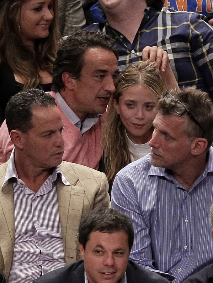 Olivier Sarkozy i Mary-Kate Olsen / fot. Agencja BE&amp;W