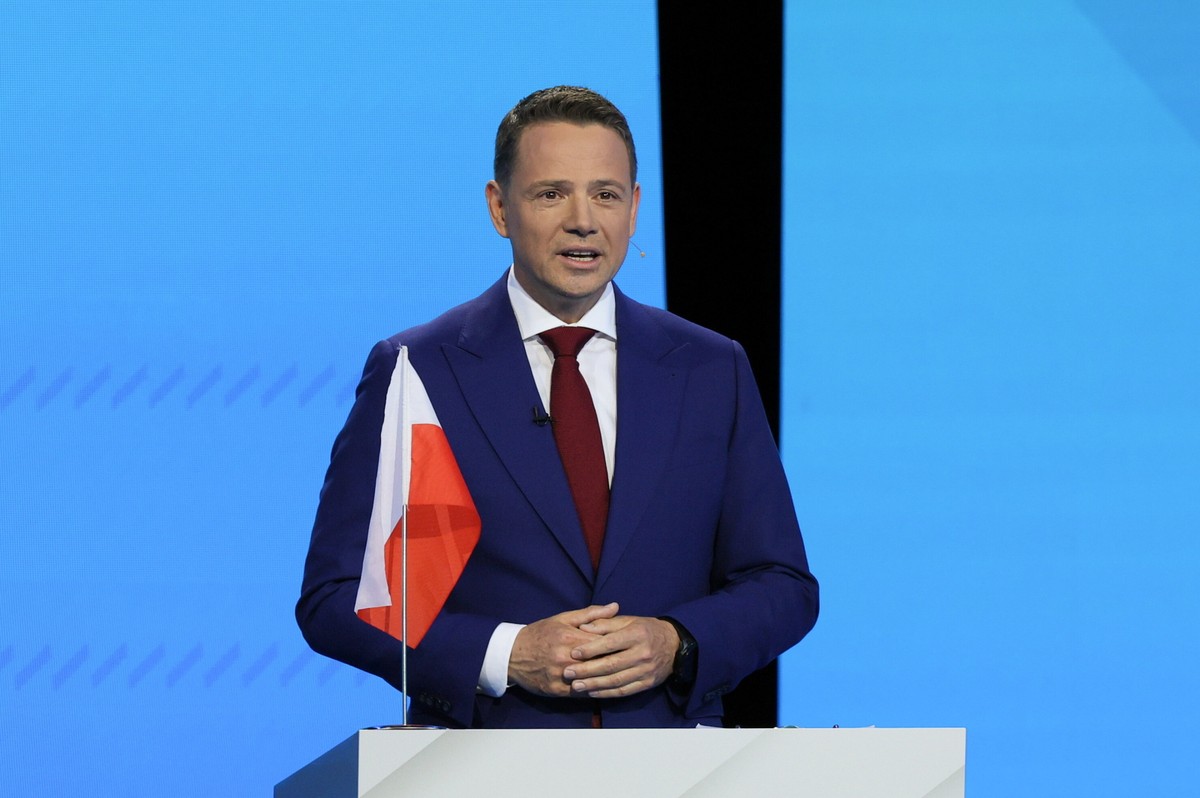 Debata prezydencka. Rafał Trzaskowski i Karol Nawrocki mówili o bezpieczeństwie