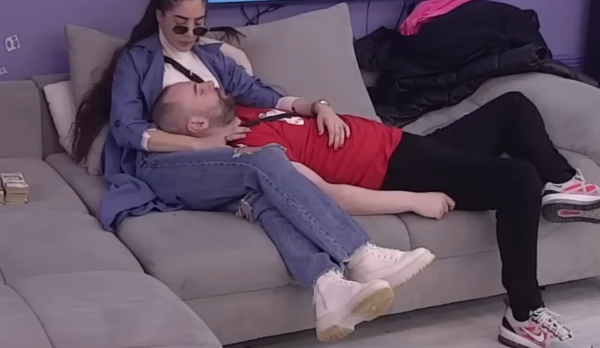 Anđela Đuričić i Zvezdan Slavnić u "Zadruzi"