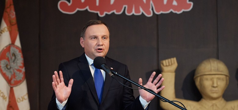 Prezydent Duda na obchodach Sierpnia 80' wspomniał o Lechu Wałęsie