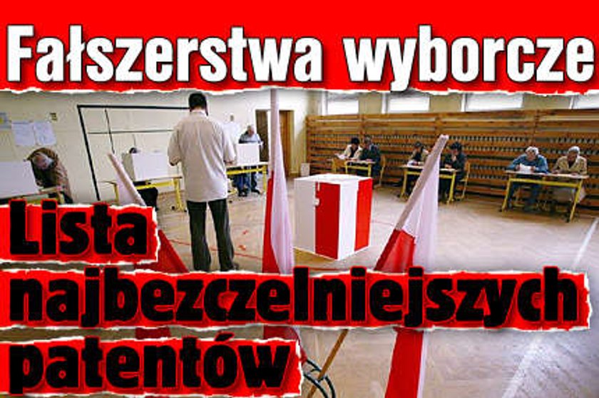 Najbezczelniejsze fałszerstwa wyborcze. Czy to możliwe, by...