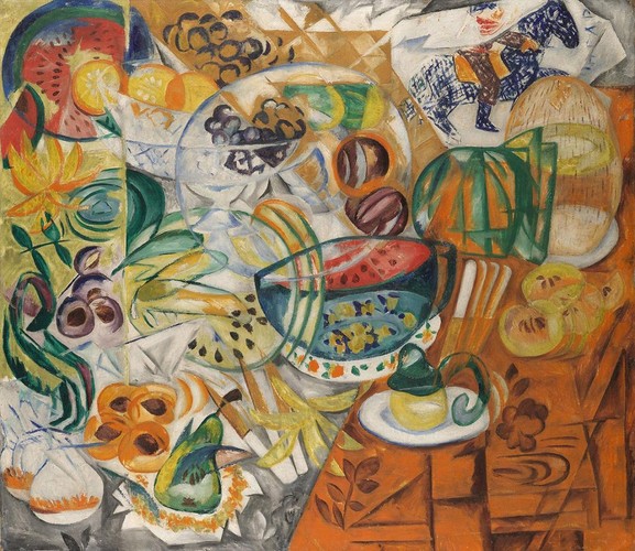 <b>7. Natalia Siergiejewna Gonczarowa(1881-1962)</b> - rosyjska malarka
<br>
<br>
Wartość sprzedanych dzieł od 1985 r.: 110,8 mln dol.
<br>
<br>
Liczba sprzedanych dzieł: 835