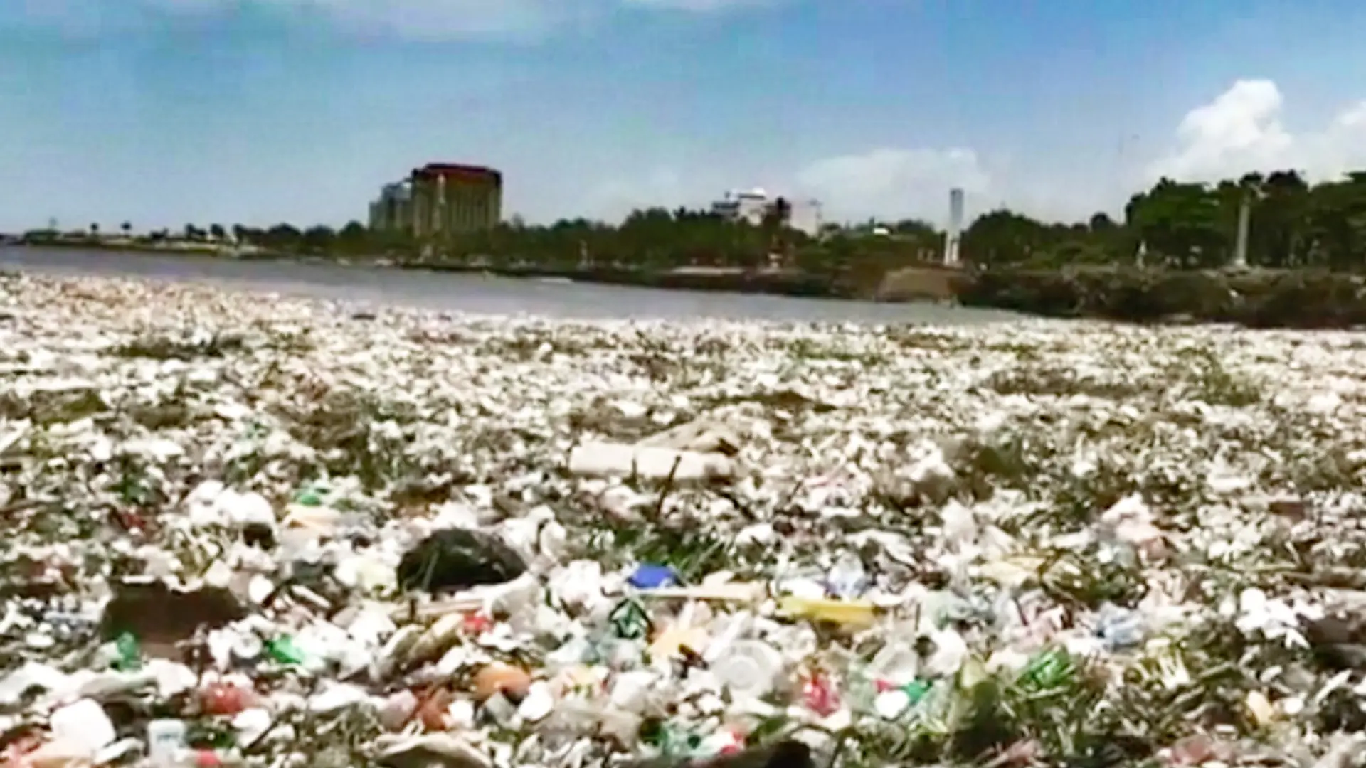 Fale niosą tony śmieci. Wstrząsające nagranie z karaibskiej plaży [WIDEO]