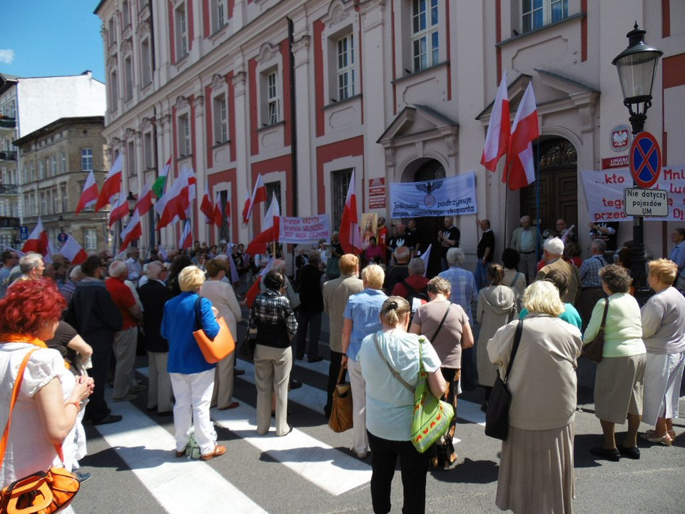 Modlili się o nawrócenie prezydenta 
