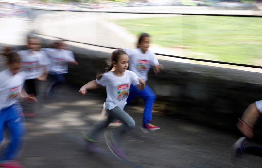 Trka se održavala oko slonare