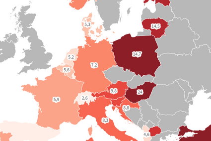 Inflacja nie odpuszcza. Tylko jeden kraj w Unii wyprzedza Polskę