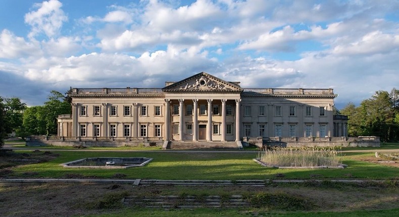 in 1897, Lynnewood Hall was built in Elkins Park, Pennsylvania.Courtesy of Lynnewood Hall Preservation Foundation