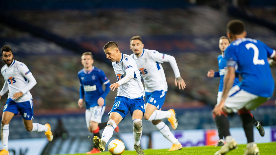 29.10.2020 RANGERS FC - LECH POZNAN UEFA LIGA EUROPA PILKA NOZNA