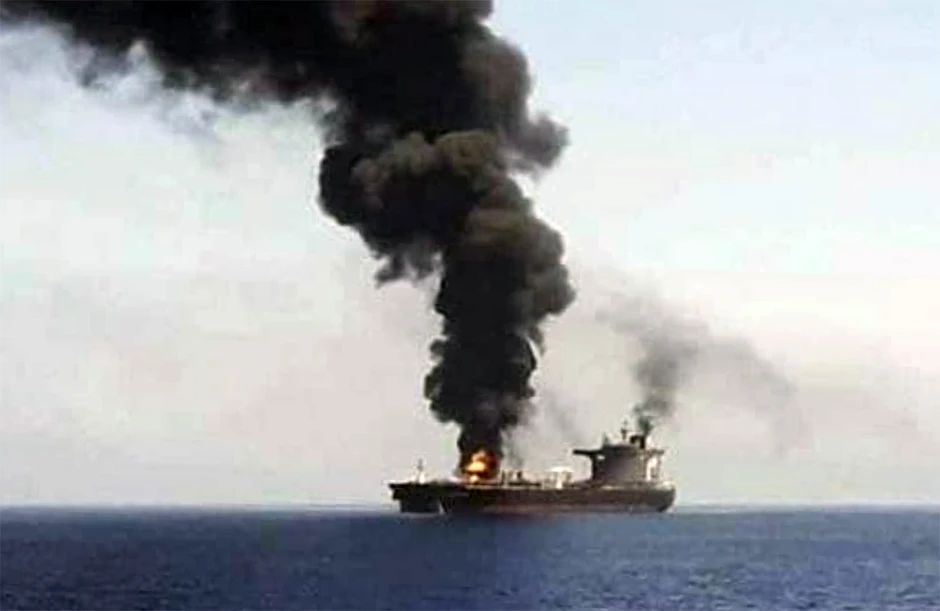 Izraelski teretni brod Indijski okean napad