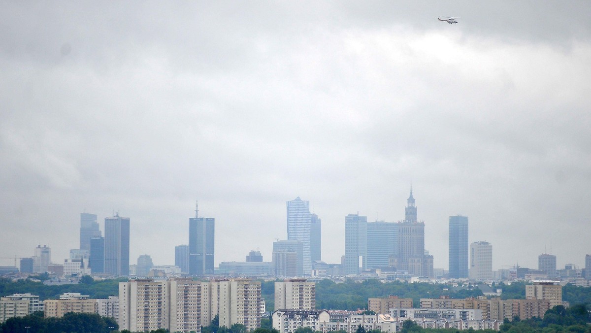 WARSZAWA, pannorama miasta, Pałac Kultury