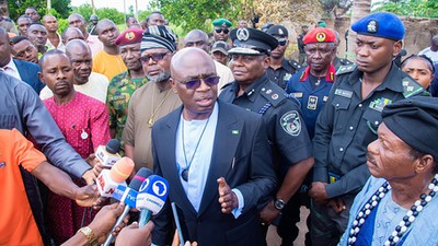 Benue State Governor, Hyacinth Alia. [Twitter:@Alialization]