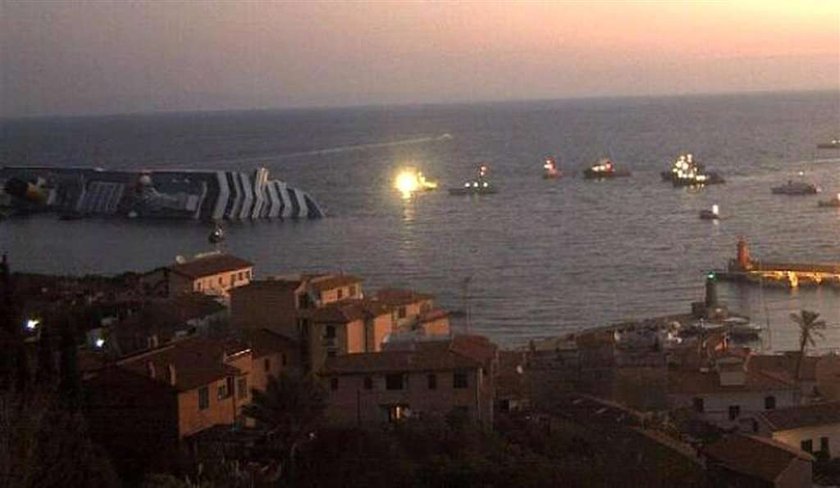 Costa Concordia Wypadek