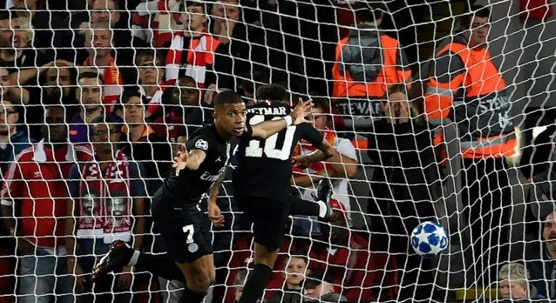 Kylian Mbappe scored for PSG against Liverpool in the Champions League but coach Thomas Tuchel acknowledges that the French striker and Neymar were below their best