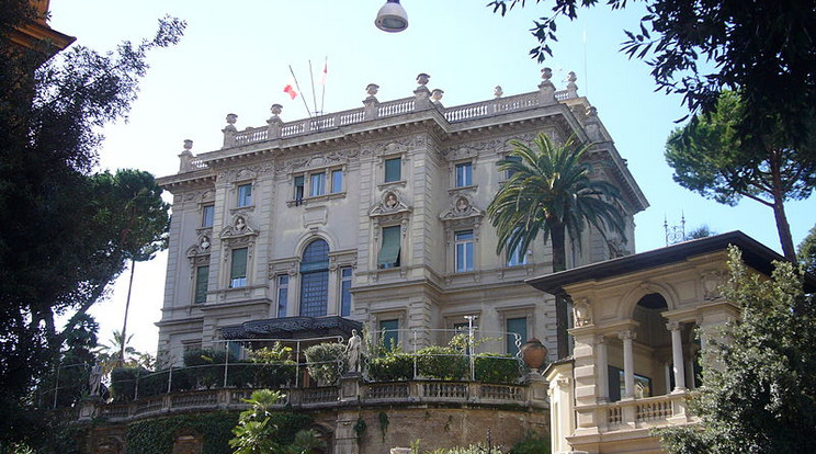 A Rómában található Villa Aurora egy herceg tulajdonában volt / Fotó: Wikipedia