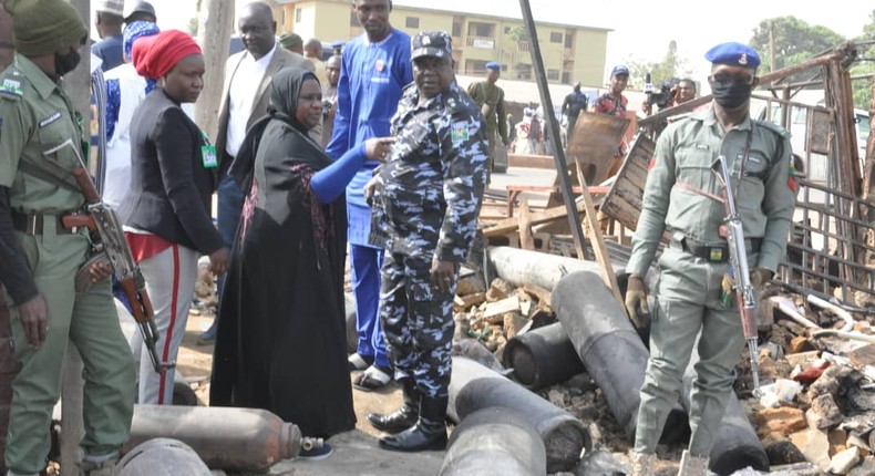 Kaduna Deputy Gov. visits gas explosion victims, cautions gas retailers (NAN)