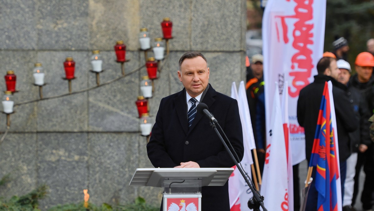 Grudzień 70'. Andrzej Duda w Szczecinie: gdyby nie tamta krew, nie mógłbym mówić tego, co chcę