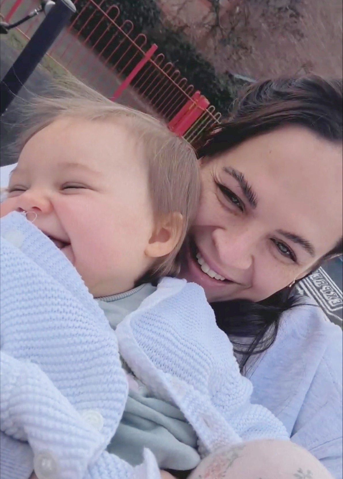 Jacqueline Manley s dcérkou Connie. 