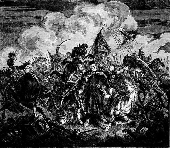 Juliusz Kossak, Bitwa pod Cecorą 1620 - domena publiczna