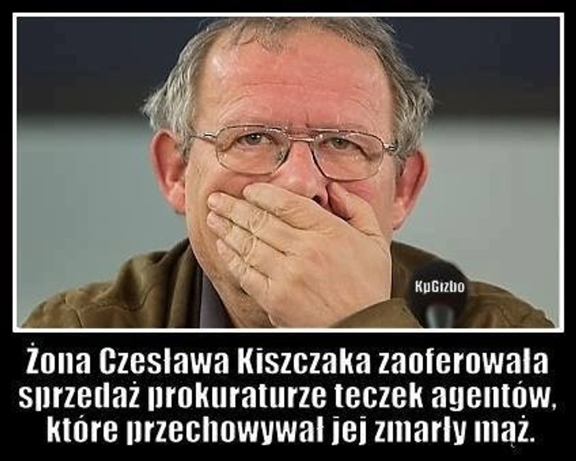 Żona Czesława Kiszczaka zaoferowała sprzedaż prokuraturze teczek agentów, które przechowywał jej zmarły mąż