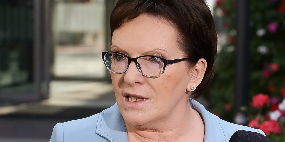 Ewa Kopacz, premier