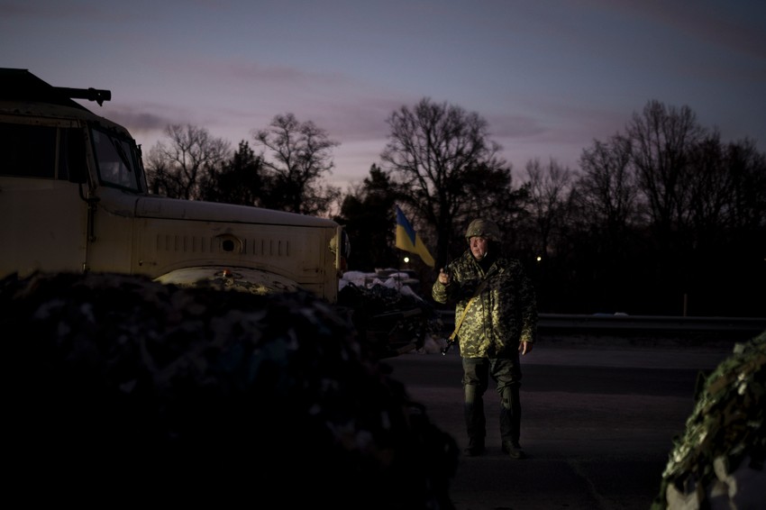 Ukrajinska vojska u Brovariju kod Kijeva