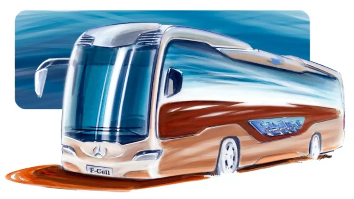 Mercedes - hybrydowy autobus