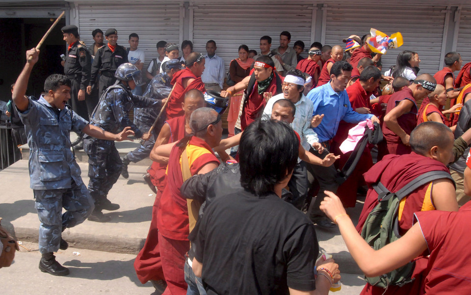 NEPAL TYBET PROTEST