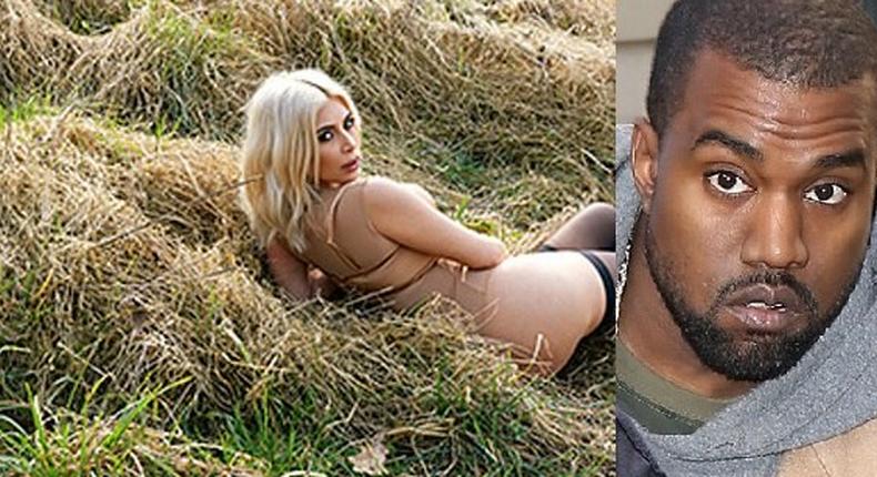 Kanye West slammed for Kim Kardashian's bizarre photoshoot with System Magazine