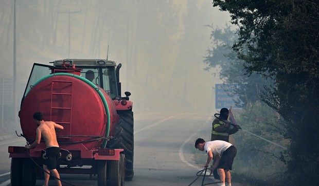 Požar na Halkidikiju