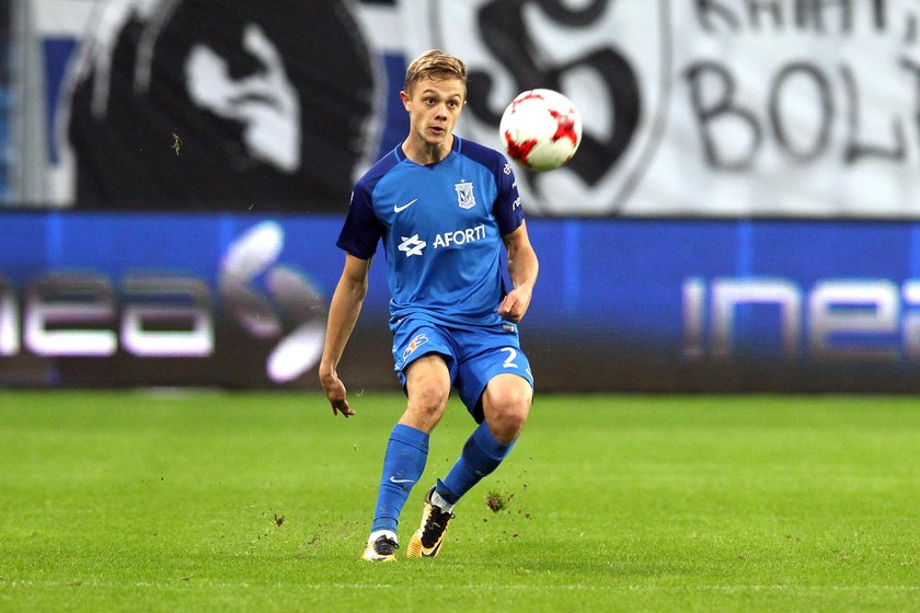 Pilka nozna. Ekstraklasa. Lech Poznan. Robert Gumny. 07.08.2017