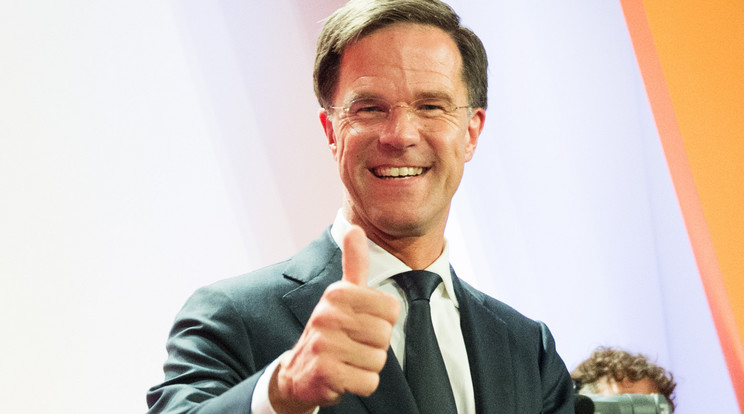 Mark Rutte /Fotó: AFP