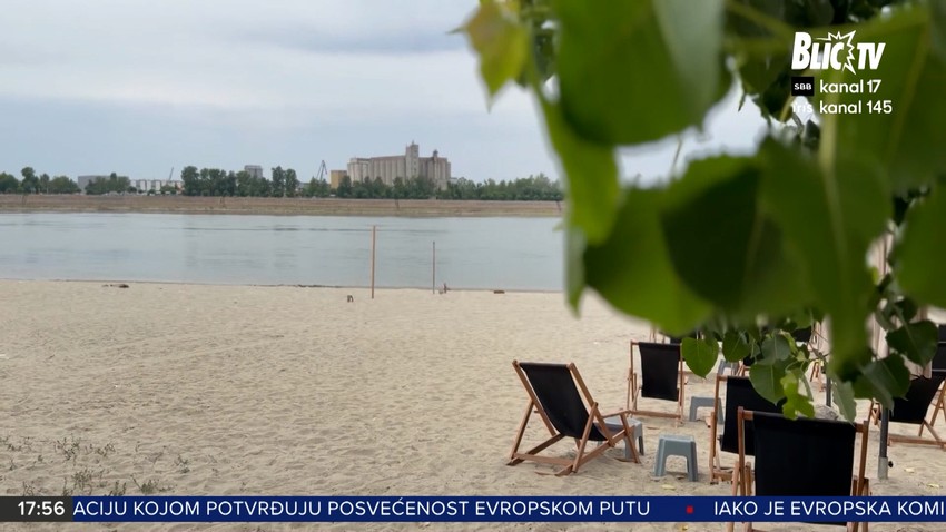 Nizak vodostaj Dunava u Novom Sadu