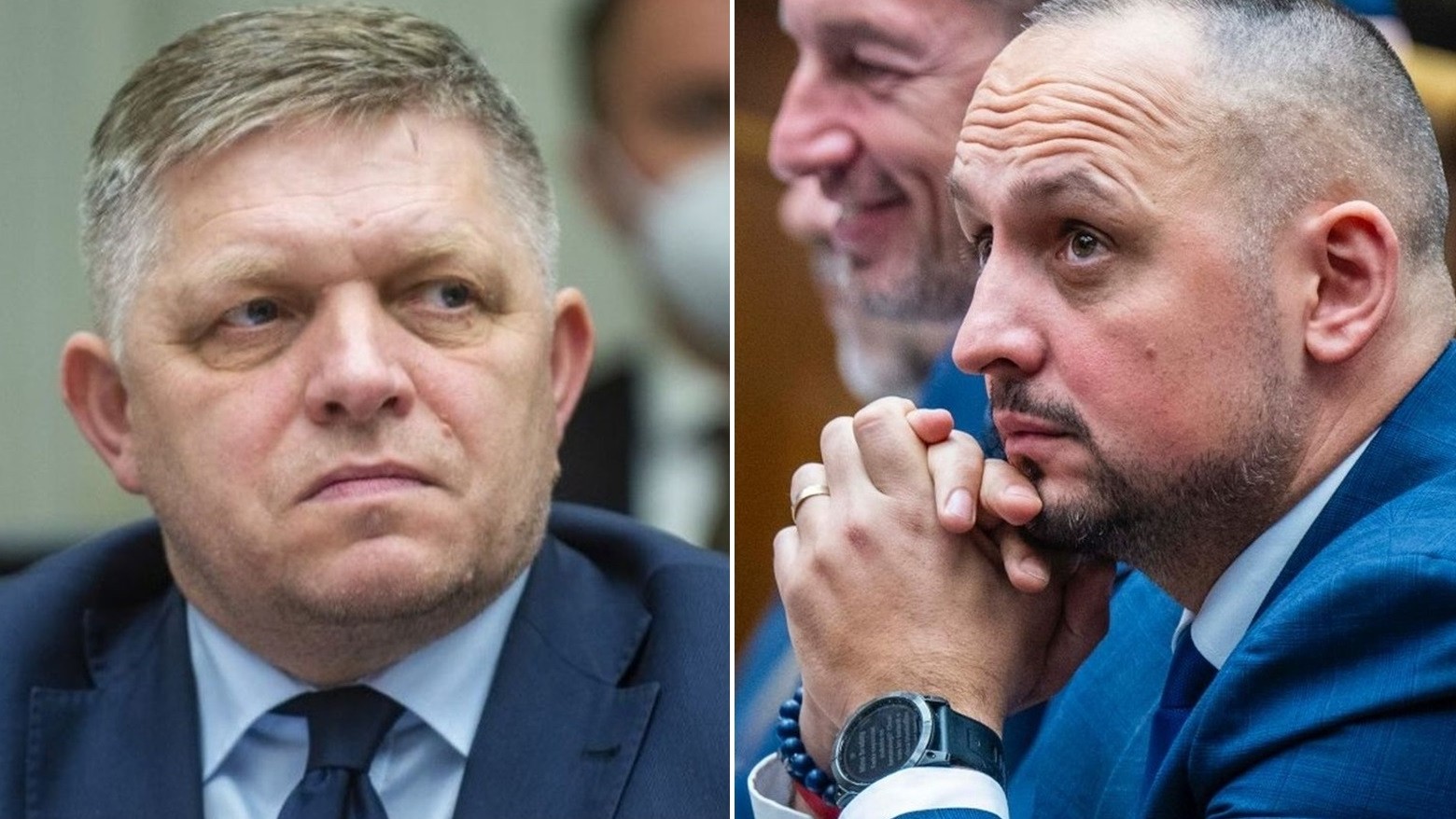 Robert Fico a František Majerský.