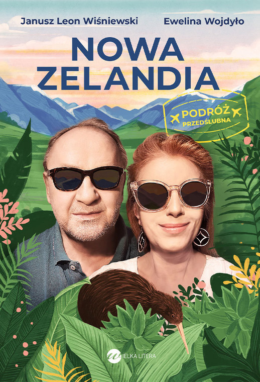 Okładka książki "Nowa Zelandia. Podróż przedślubna"
