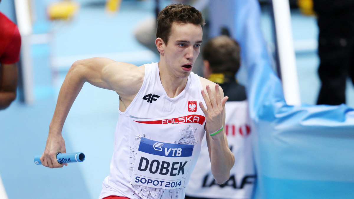 Na wtorkowym mityngu lekkoatletyczny w Ostrawie "Zlata Tretra" kontuzji nabawił się Patryk Dobek. Młody zawodnik specjalizujący się w biegu na 400 metrów i 400 metrów przez płotki złamał rękę - informuje Polski Związek Lekkiej Atletyki.