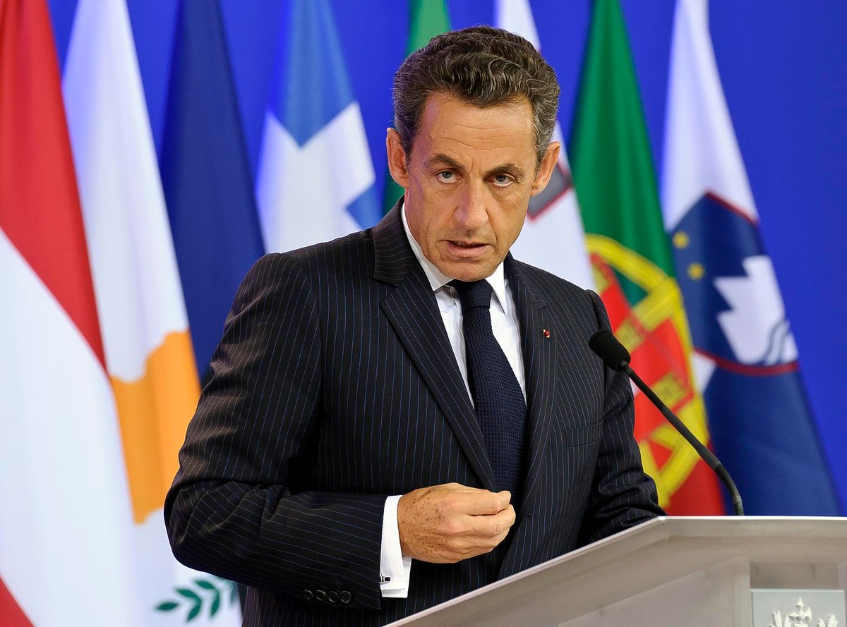 Prezydent Francji Nicolas Sarkozy
